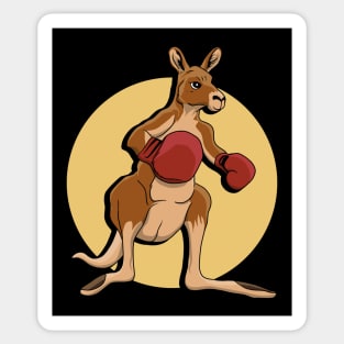 Boxing Kangaroo Sticker